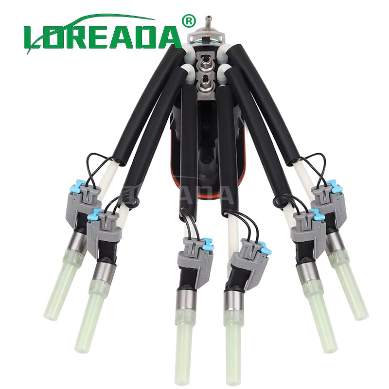 12568332 FJ503 Spider Fuel Injector 6 Cylinder w/ Retaining Bracket SCPI to MPFIFJ10565 For 96-05 Chevrolet Chevy GMC GM 4.3L