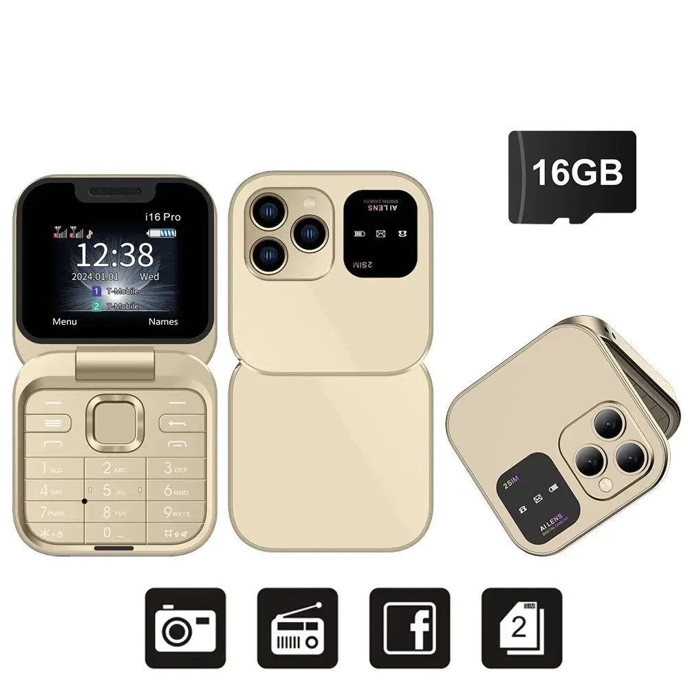 gold N16 GB TF card