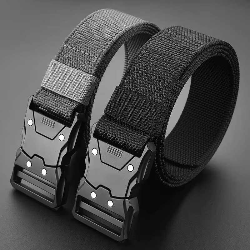 Tactical waist belt-durable automatic buckle, suitable for outdoor adventure, unisex accessories for unisex