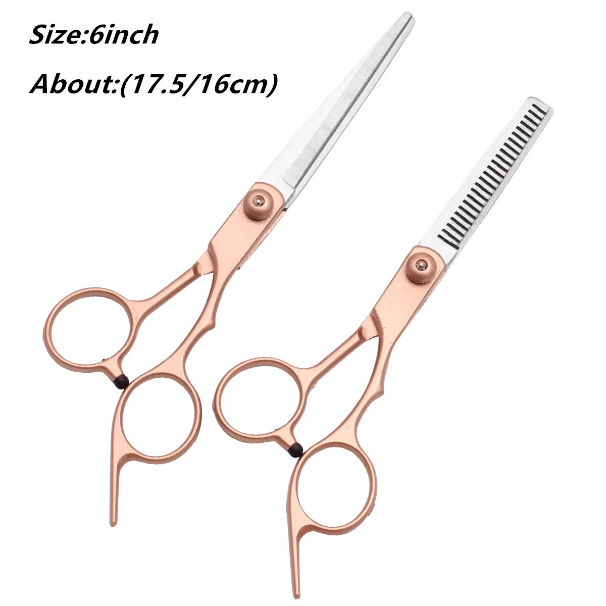 6.0" Hair Scissors Hairdressing Scissors Thin Cutting Shears Thinning Stainless Steel Salon Barber & Home Dropshipping C1000