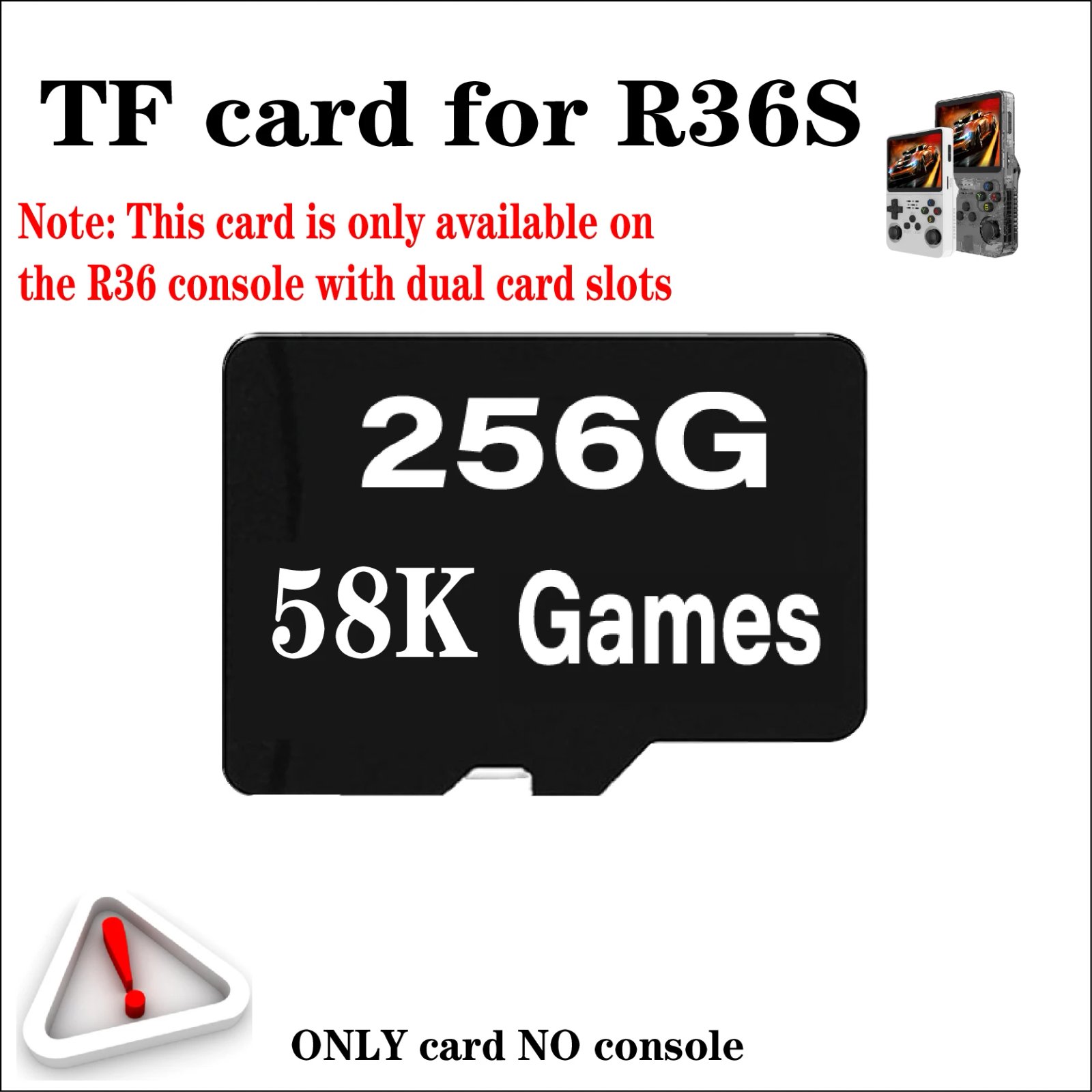 only card 256G