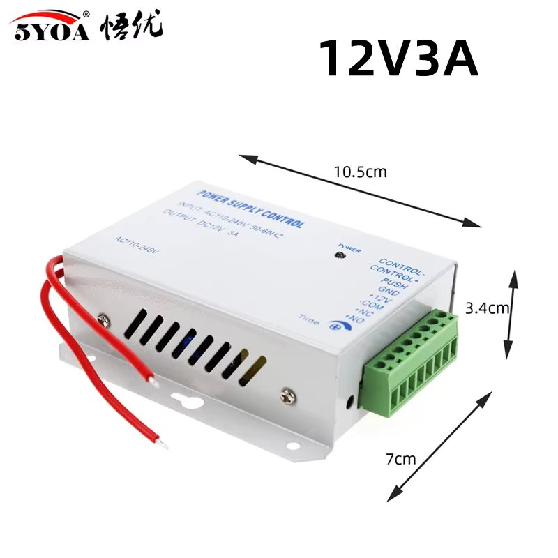 12V3A White