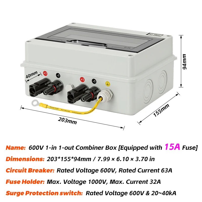 15A DC FUSE