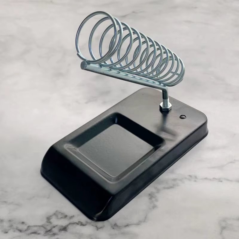 Portable soldering iron holder With Welding Cleaning Support Station Metal Base Electric Soldering Iron Accessories