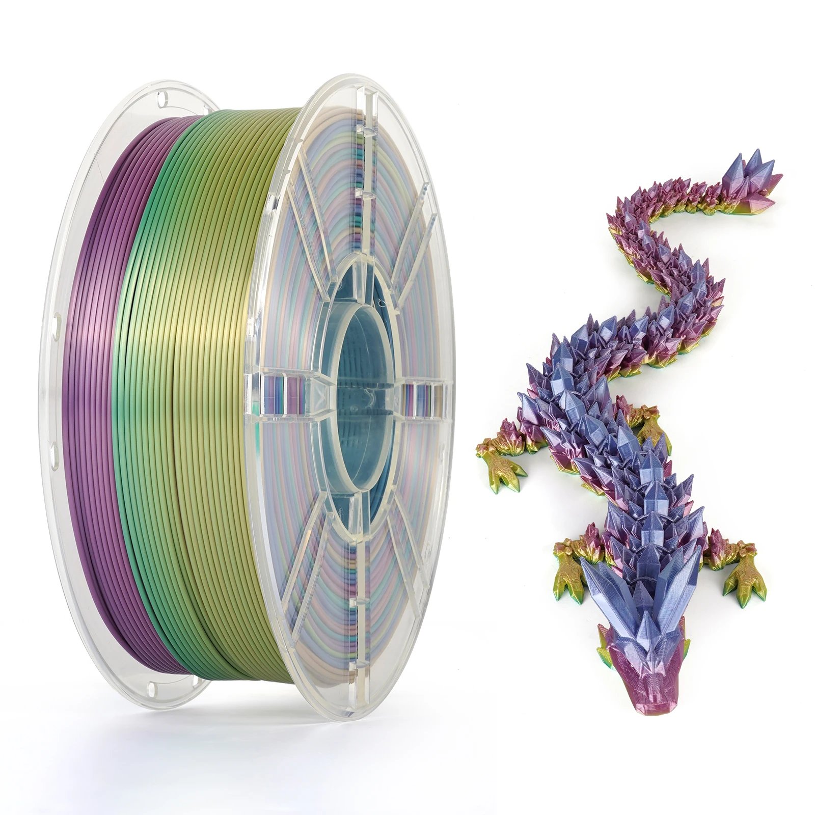 Silk Lovely Rainbow