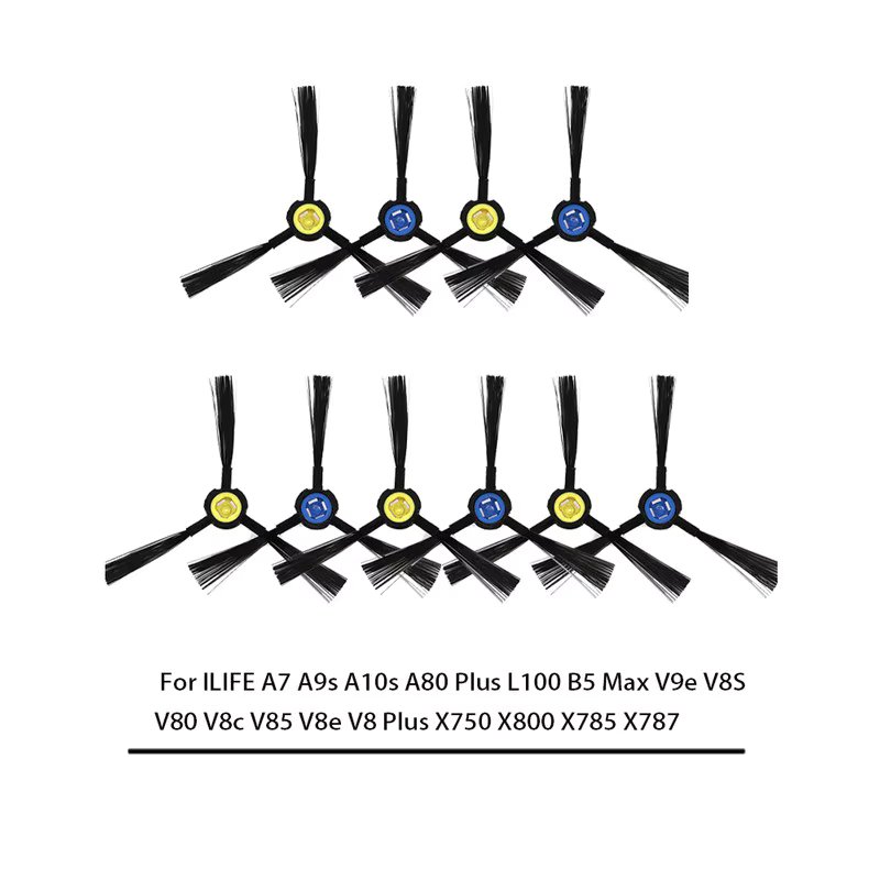 Side Brush for ILIFE A7 A9s A10s A80 Plus L100 B5 Max V9e V8S V80 V8c V85 V8e V8 Plus X750 X800 X785 X787 Vacuum Cleaner spare