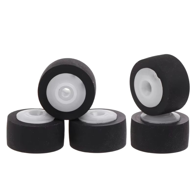 5Pcs Wheel Belt Pulley Rubber Pressure Recorder Cassette Deck Pinch Roller Tape Stereo Player 13x8x2.5mm Pinch Roller