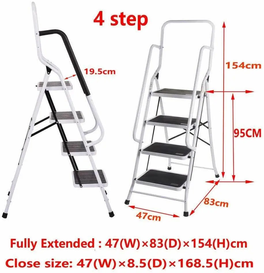 4 Step with Handrail