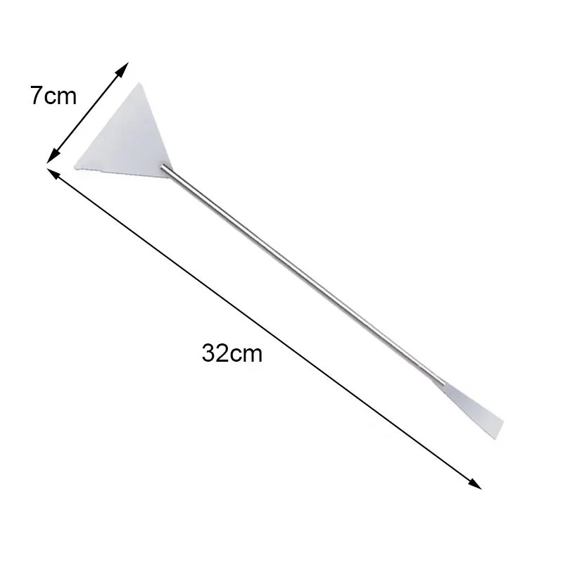 Flat sand shovel