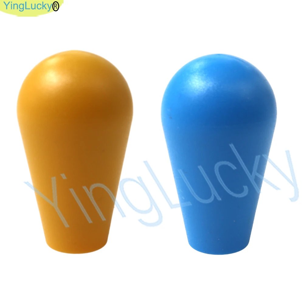 yinglucky 2PCS Oval top ball Crystal Rocker ball head for ZIPPY SANWA joystick Arcade Stick American style joystick