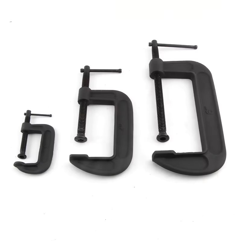 Heavy Duty Thick C-type clamp 1Pcs Wood Working G Clamps Fast Metal Powerful Clamp Fixing Clamp 2 3 4 5 6 8 10 12 Inch