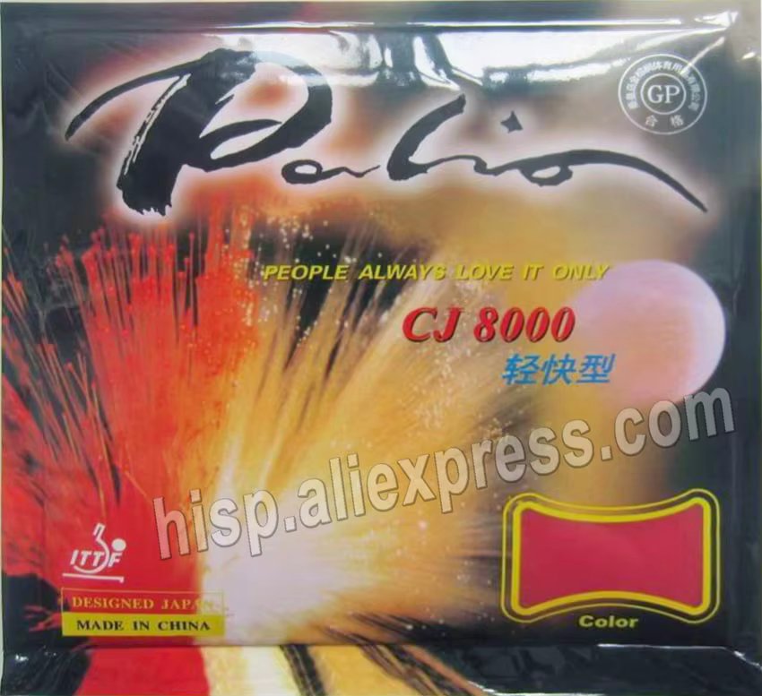Original Palio CJ8000 light fast table tennis rubber pimples in table tennis rackets better than 729 physical