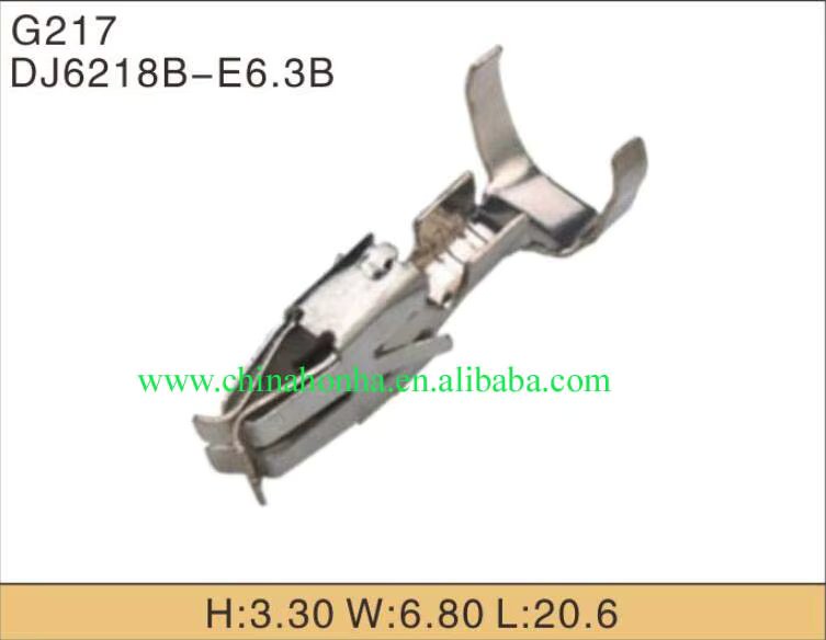 50/100Pcs 000979227E 2.5mm Crimp terminal for AMP Power Timer auto motive connector