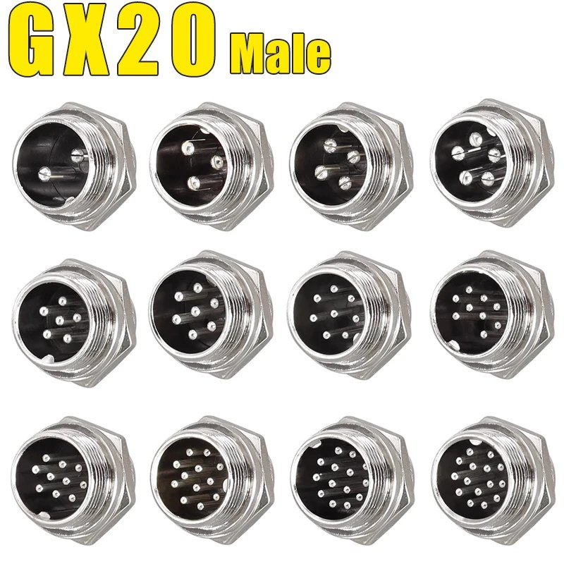 GX20 Nut Male