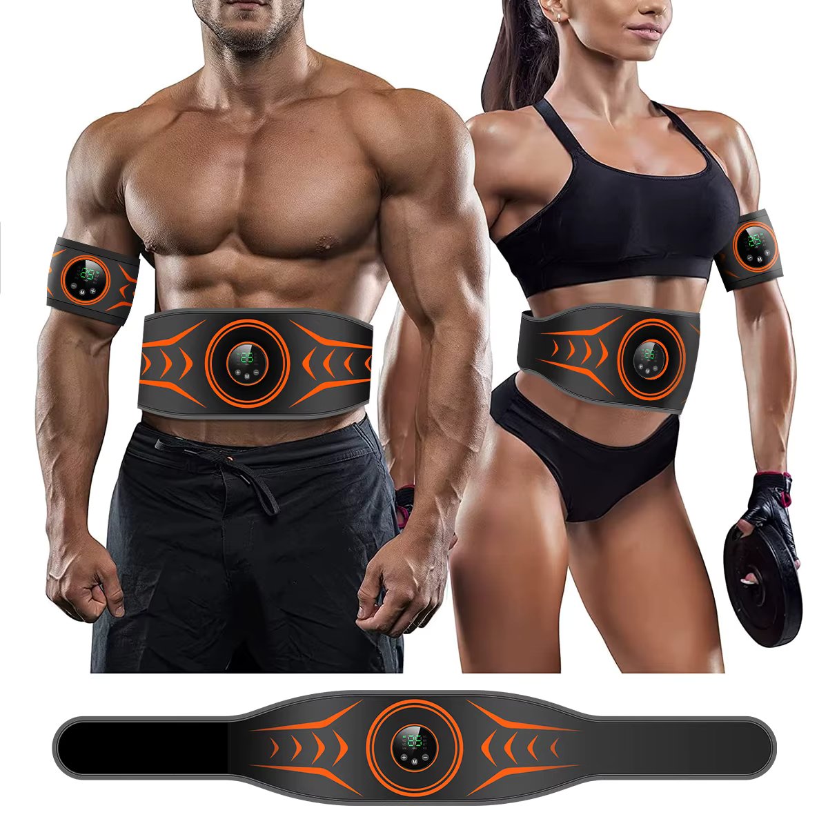 Abdominal ab toning trainer Abs workout equipment ab cruncher for abs workout Ab muscle toner Sport Exercise Belt for Men