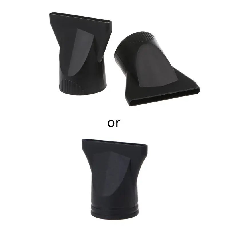 2Pcs Professional Hair Dryer Nozzle Replacement Blow Flat Hairdressing Salon Styling Tool Only for Outer Diameter 4.5cm