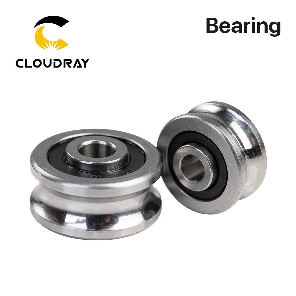 Cloudray 5 pcs Bearings SG10 SG15 SG20 SG25 Groove Ball Bearings for CO2 Laser Engraving Cutting Machine