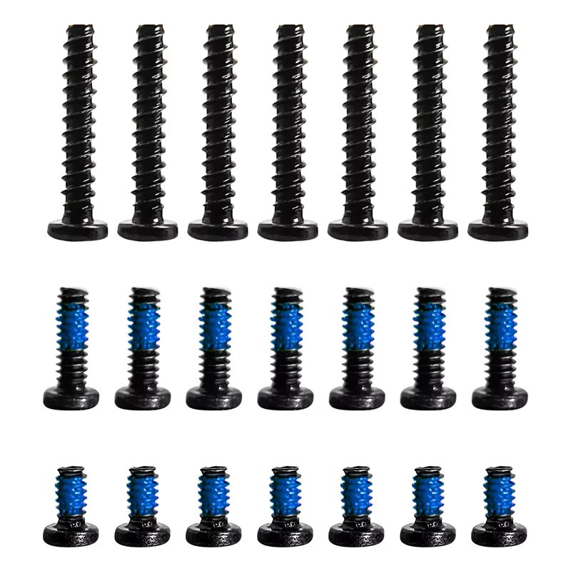 100pcs Back Panel  Replacement Screws for Valve Steam Deck Repairing Tools with Short Screws and Long Screws