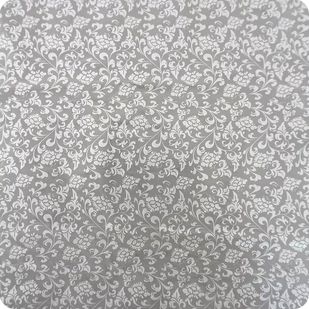 HOT-153 hydroprint film water transfer printing arabesque silver measures: width: 50cm. Length: 100cm