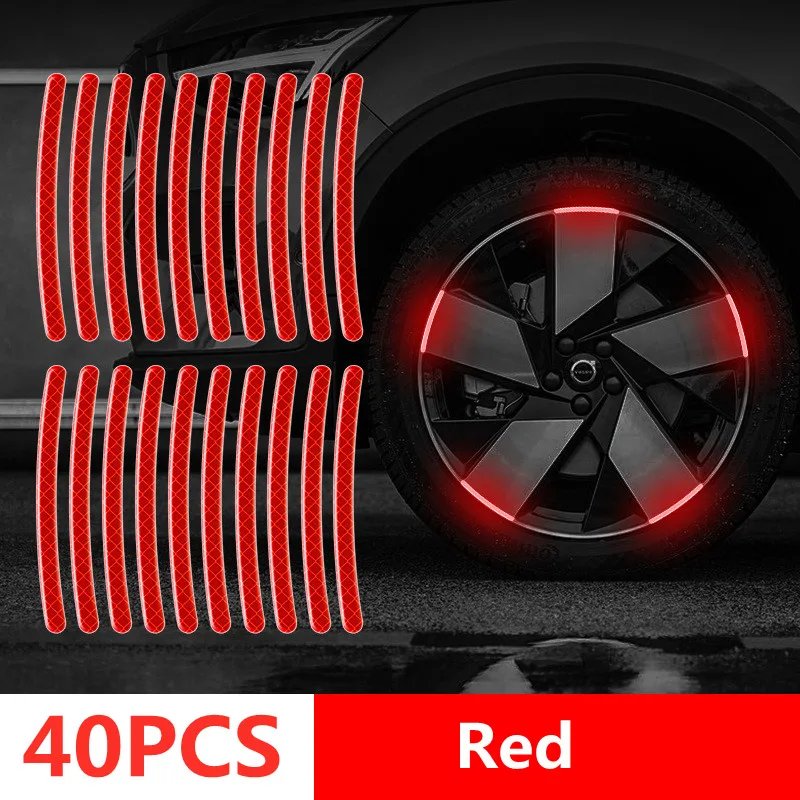 40Pcs Red