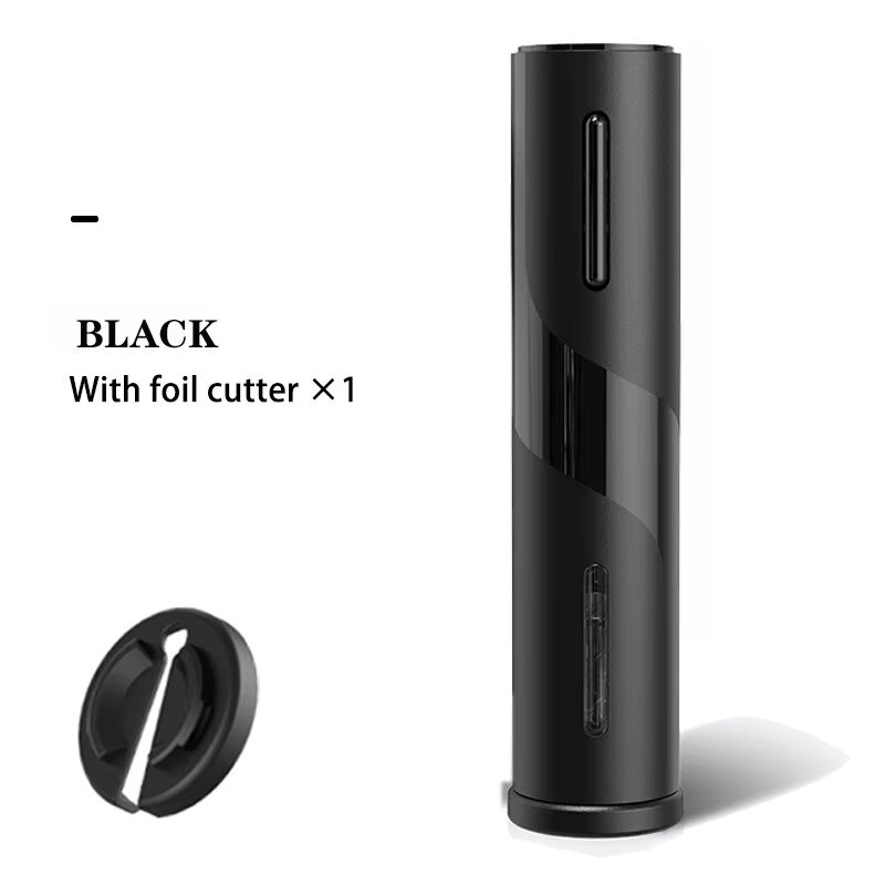 with foil cutter