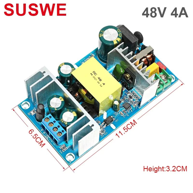 Hot selling products High power 48V 4A6A Power Adapter AC 220V to DC 36V 48V Switching Power Supply Module Board