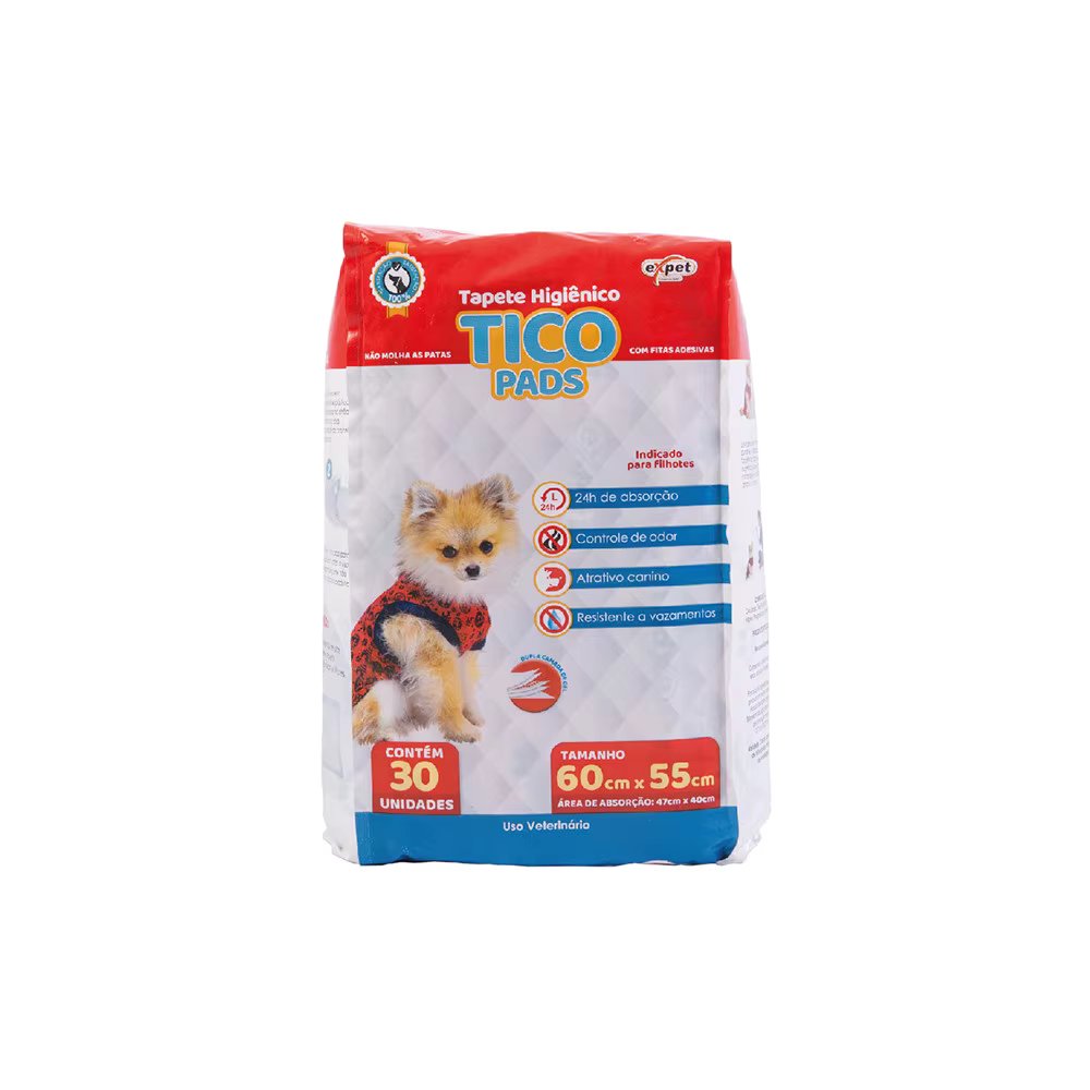 Tico Pads 30 PCs 55x60cm Blue - 307 Hygienic Mat