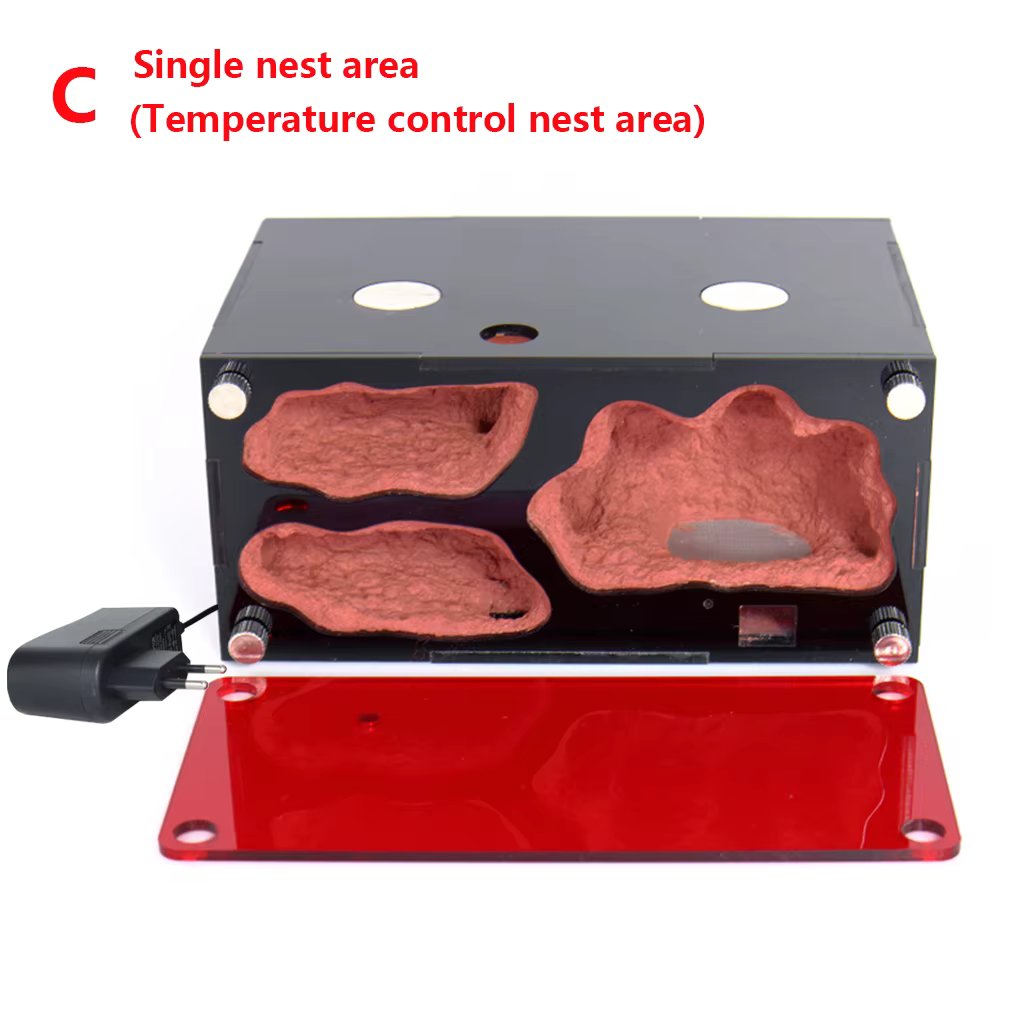 Heating nest area  C