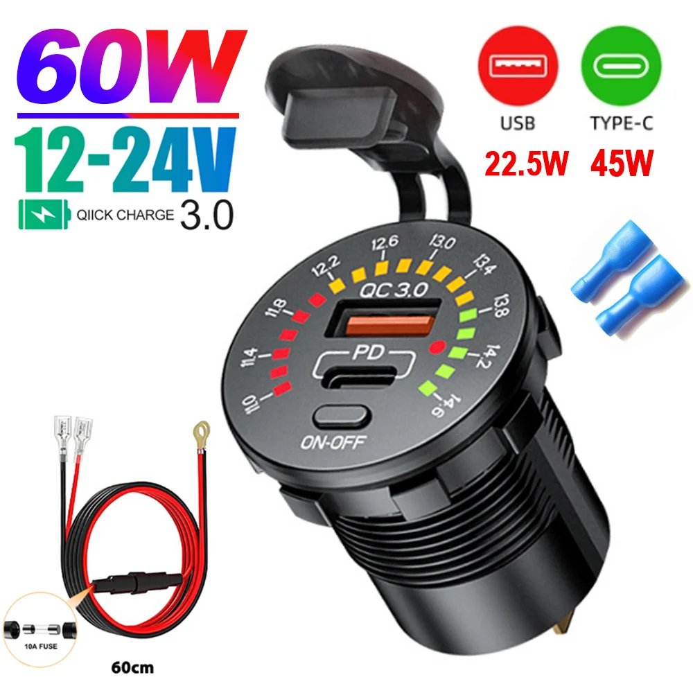 QC3.0 PD With Wire