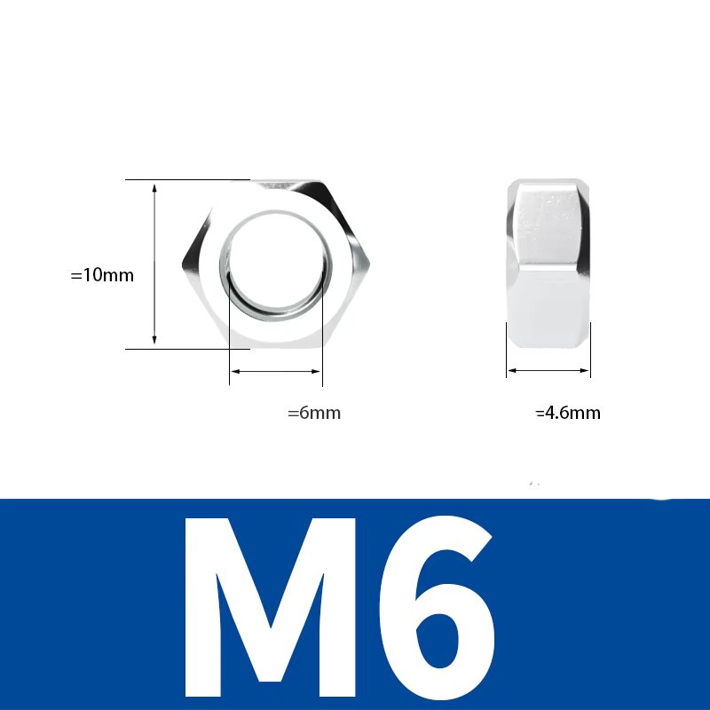 M6-50pcs