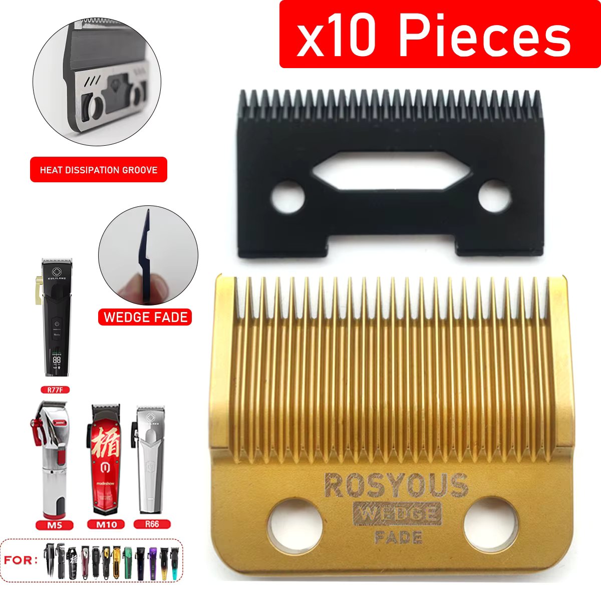 Golden-Black x 10