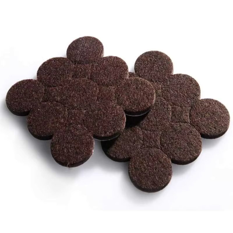 30mm Circular Thick 5MM Self Adhesive Furniture Leg Feet Rug Felt Pads Anti Mat Slip Damper For Chair Bumper Protector Table