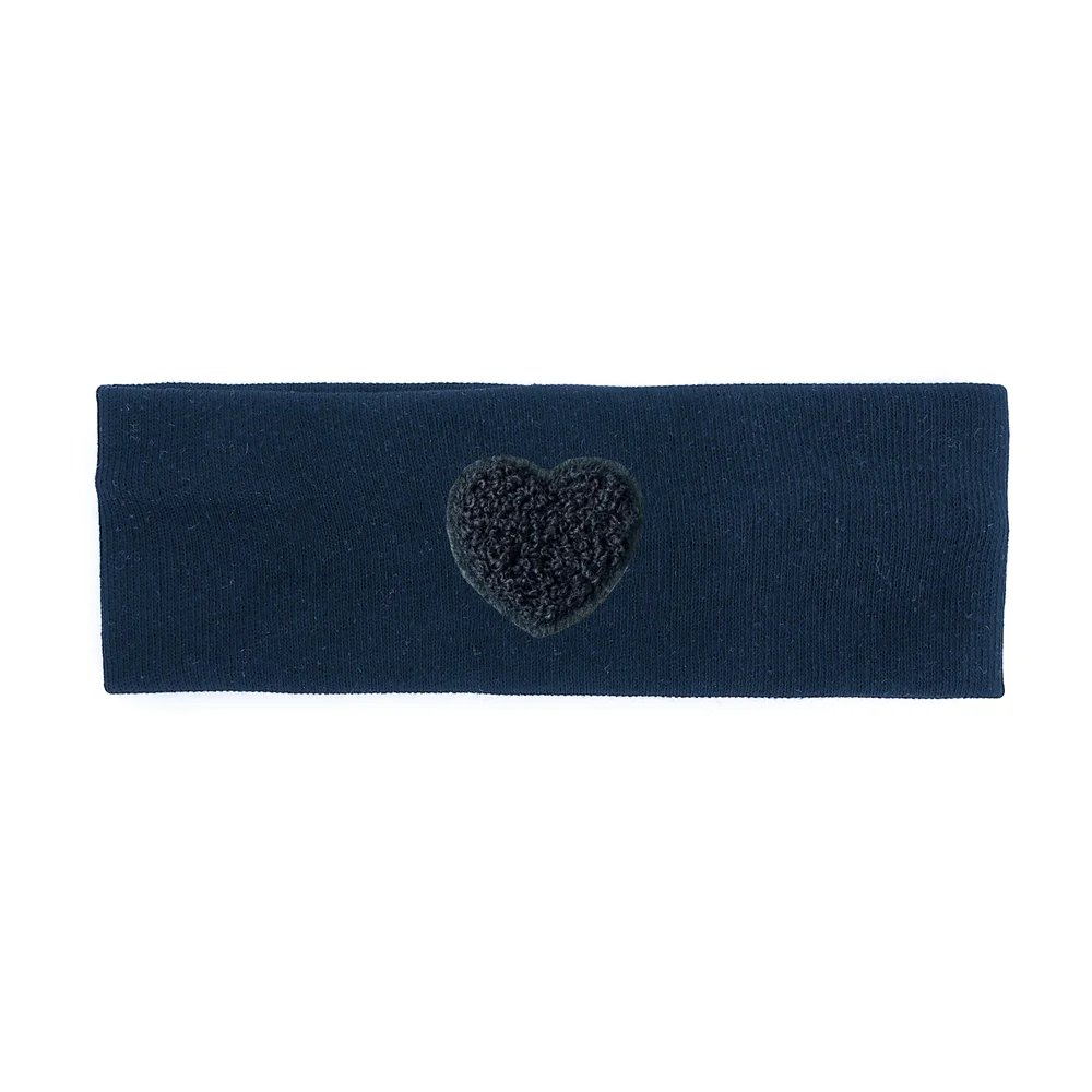 navy black heart