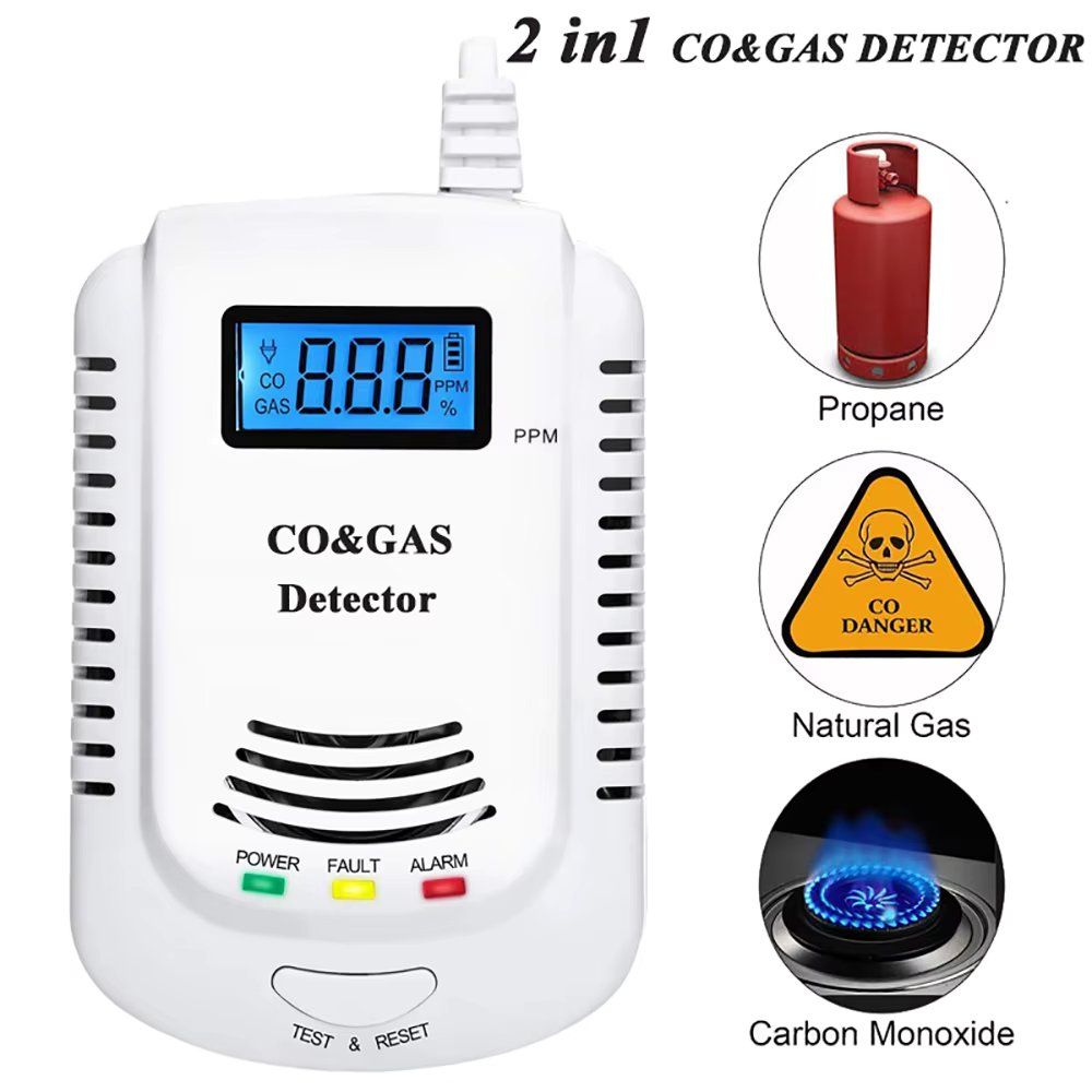 CO and Gas LCD
