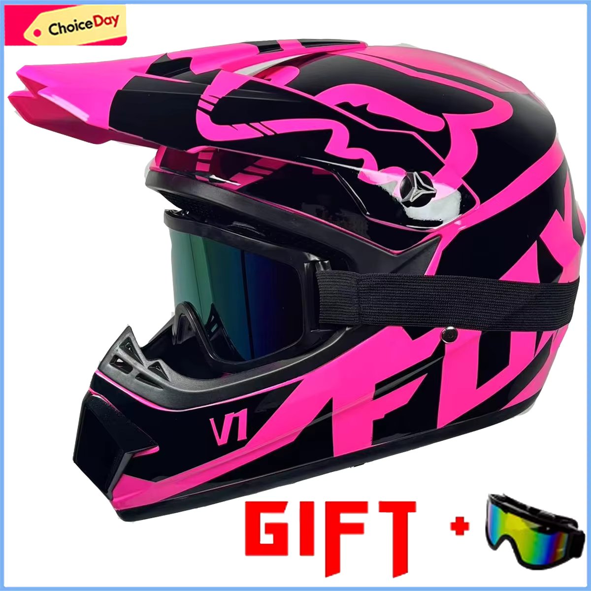 Motorcycle Helmet Youth Kids dirt bike Helmet Children Karting Helmets Motocross Casco Moto  Off-road Safety Protection DOT