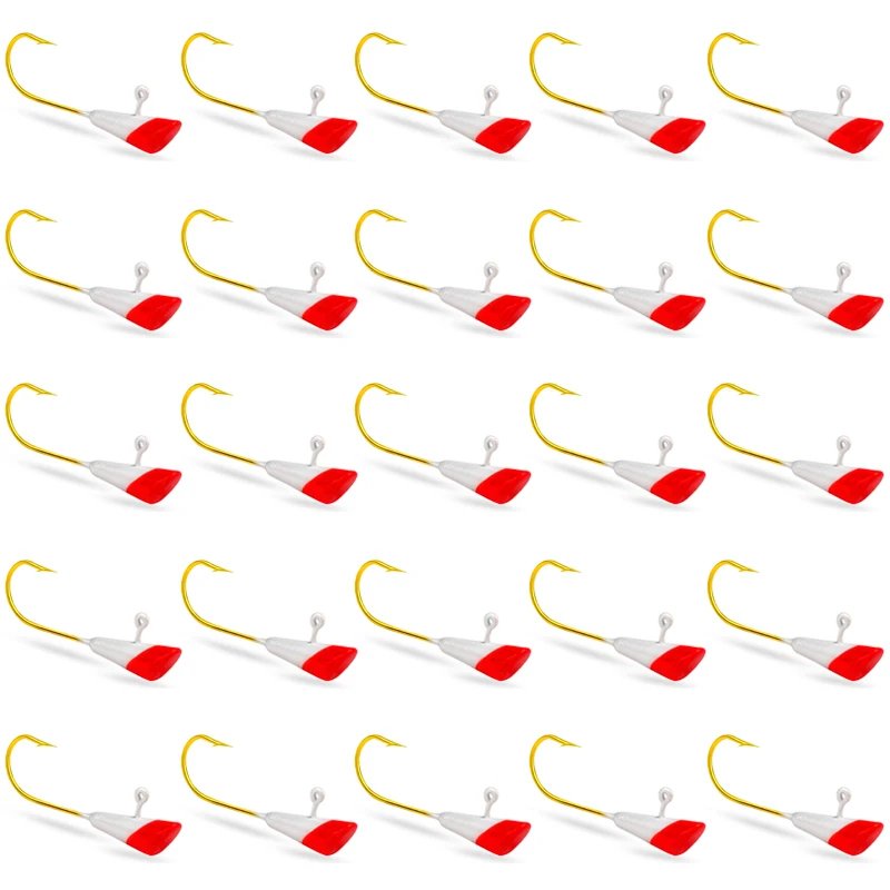 25pcs  Red white