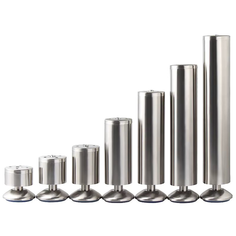 1Pcs Stainless Steel Cabinet Feet Adjustable Furniture Cabinet Metal Sofa Feet Support Feet Furniture Accessories