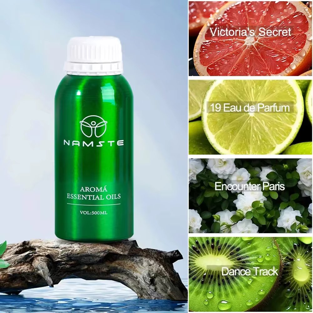 500ML PURE Plant Essential Oil Luxury Hotel Inspired Aromatherapy Scent Diffuser Oil Perfumes For Aroma Diffuser & Humidifier