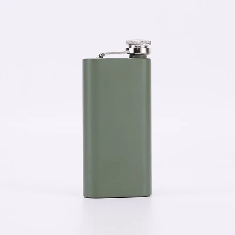 5oz Portable 304 food grade Square Flagon Whiskey Vodka Wine Pot Hip Flask Set Alcohol Drinking pocket Bottle outdoor camping