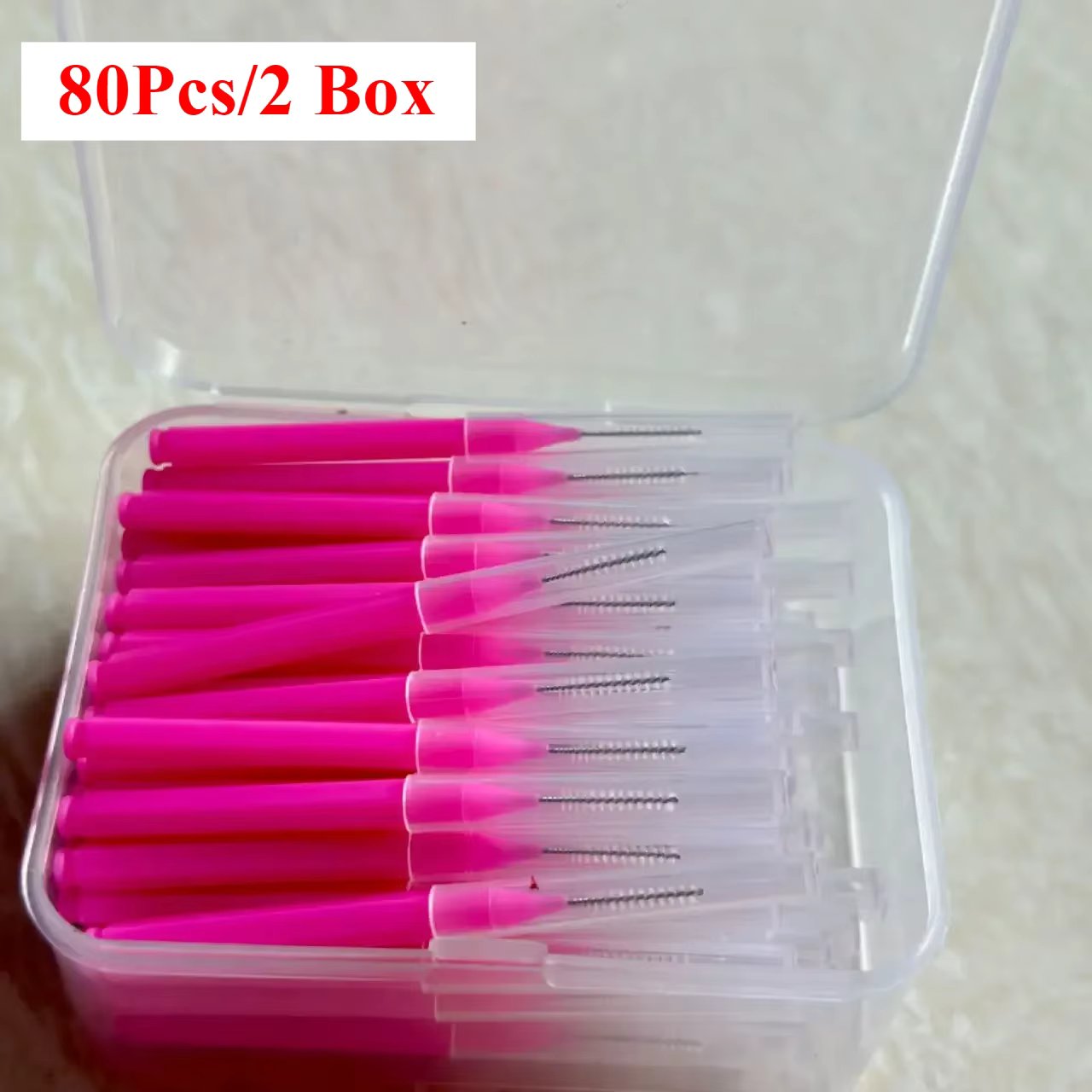 80Pcs 2 Box rose