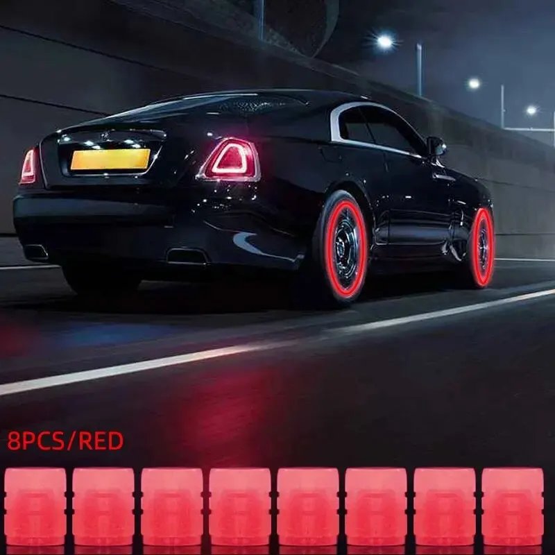 8pcs red