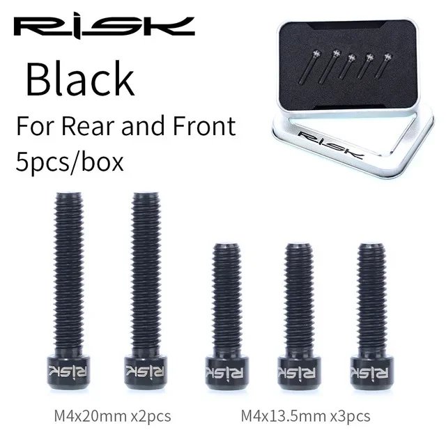 5Pcs Black