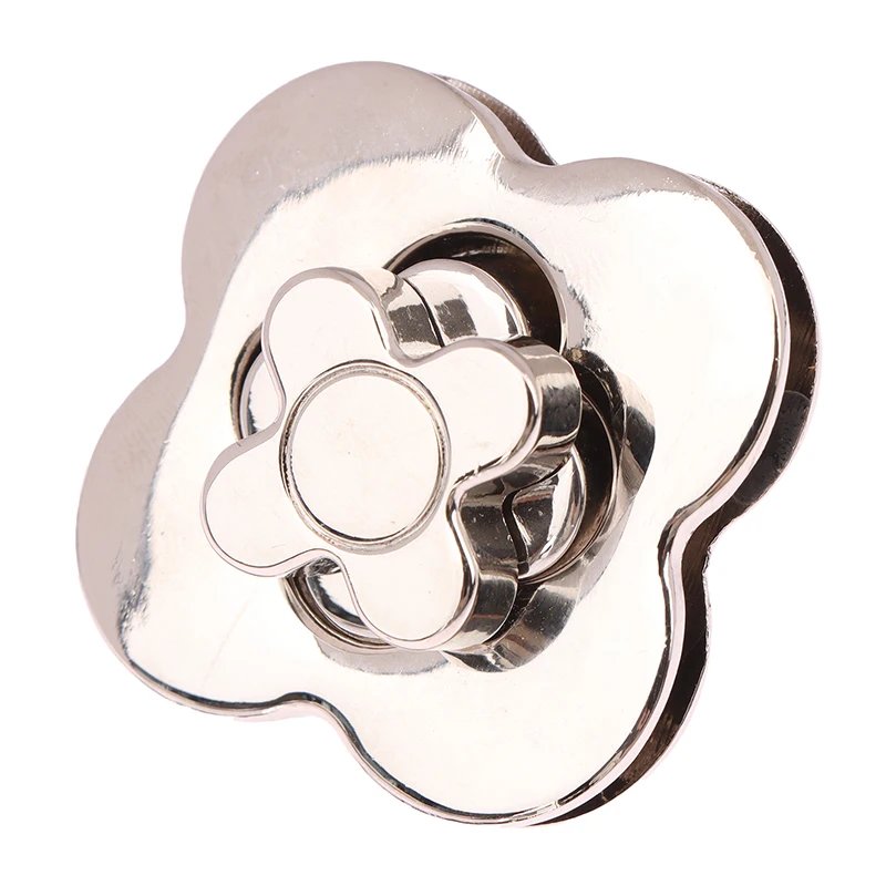 Metal Square Oval Twist Lock Tiny Bag Turn Lock Twist Lock Clasp Leather Craft Women Bag Handbag Shoulder Bag Purse DIY Hardware