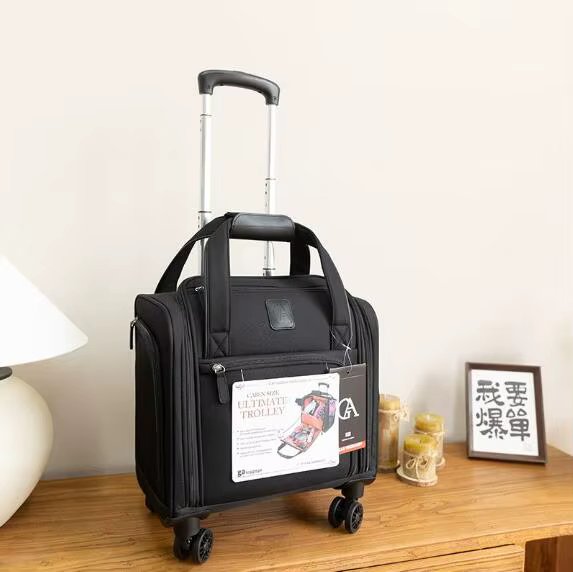 Carry On Underseat budget airline rolling luggage Suitcase 16-inch Lightweight Overnight Suitcase for Men Women Trolley Bags