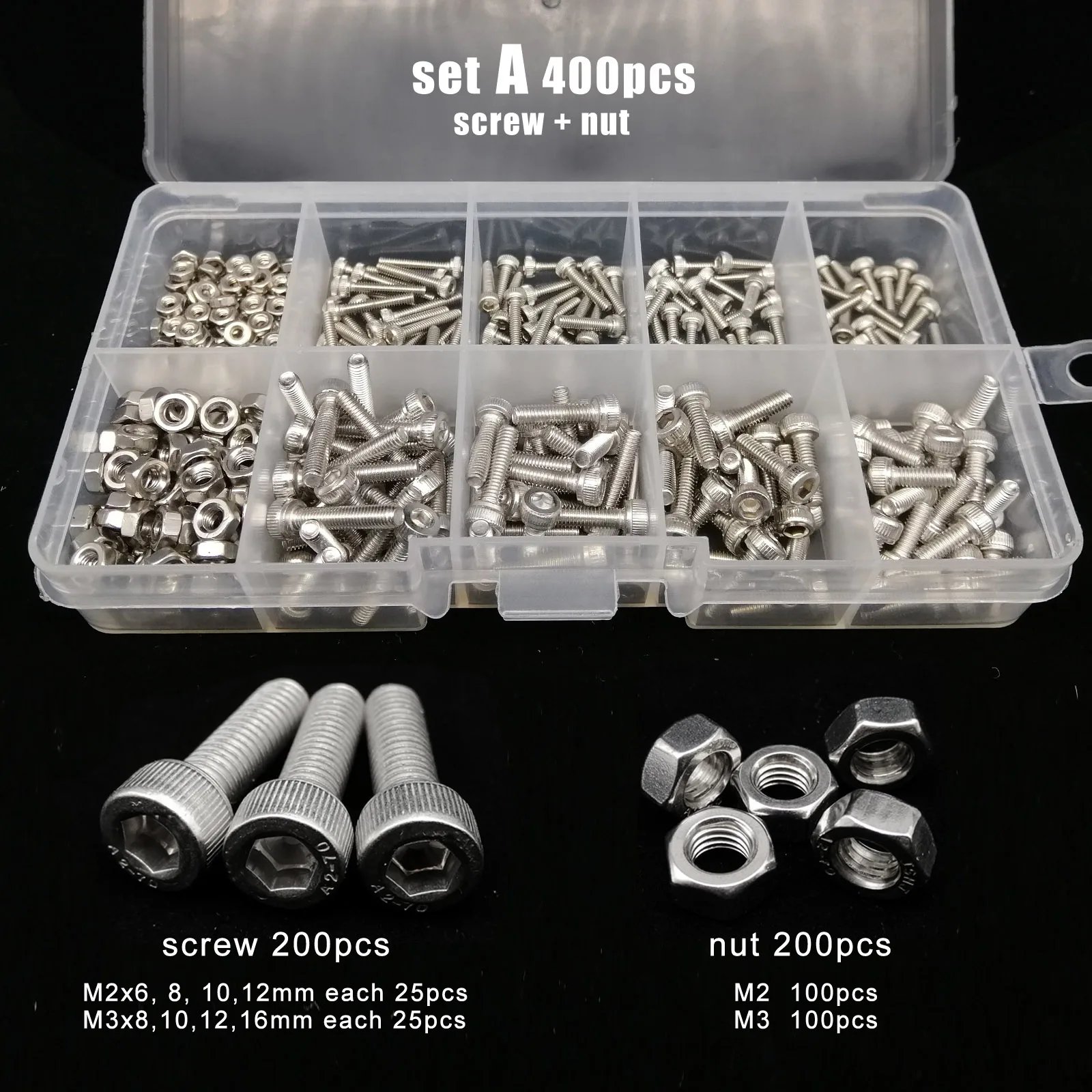 set A 400pcs