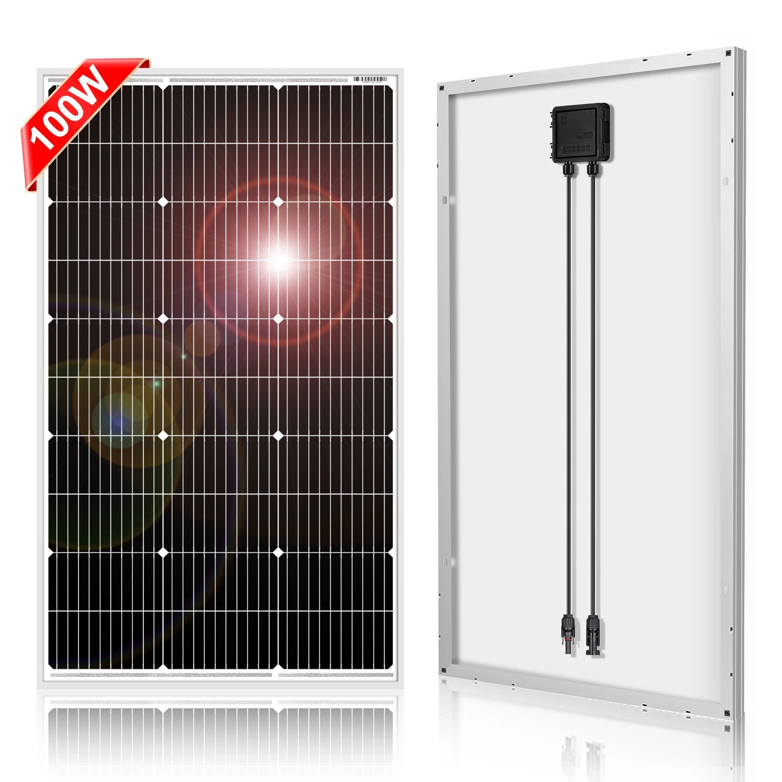 100W