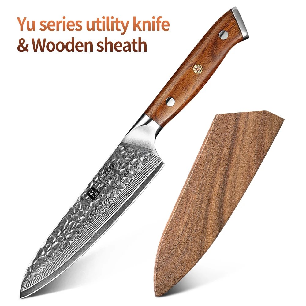 with Wooden sheath