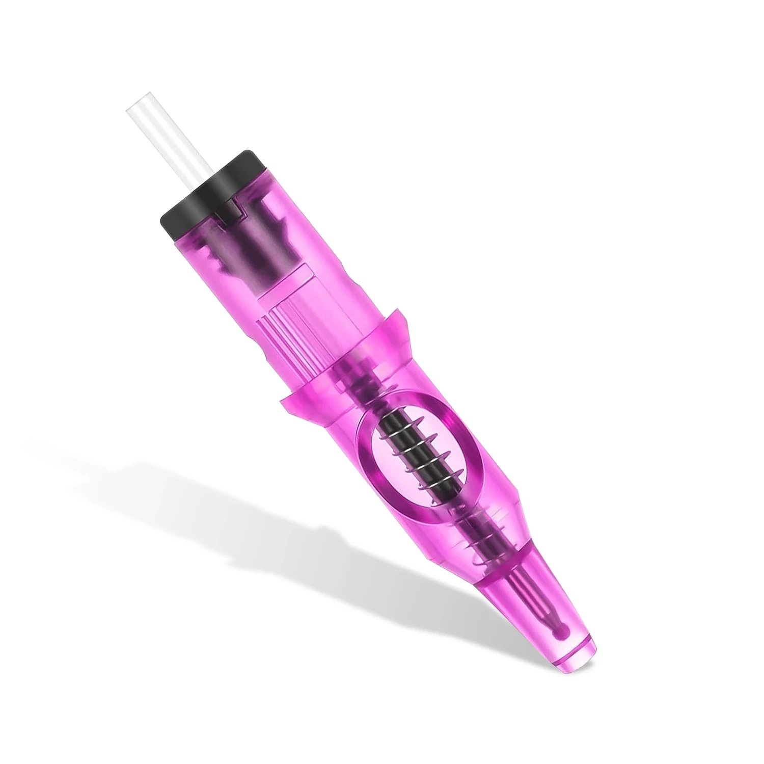 10/5PCS Ballpoint Tattoo Cartridge Needles 5 Colors Universal Tattoo Drawing Practice Cartridge Needles Drawing for Tattoo Pen