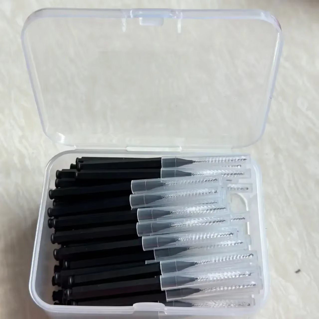 80pcs  0.7 mm black
