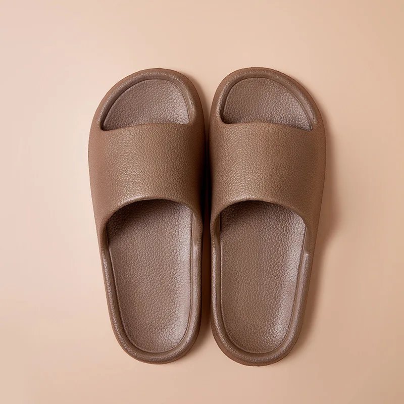 Bathroom Slippers For Men Women Eva Soft Bottom Slippers Indoor Slides Flat Sandals Summer Outdoor Beach Shoes Man Flip Flops